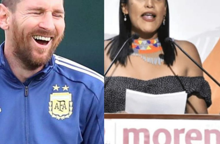 Propone diputada declarar a Messi persona «Non Grata» en México