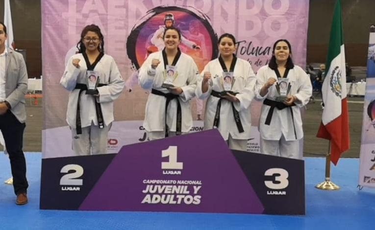 Queretanos se cuelgan nueve medallas en Nacional de Taekwondo