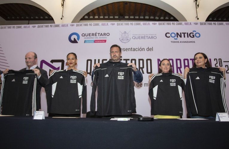 Presentan Querétaro Maratón 2023