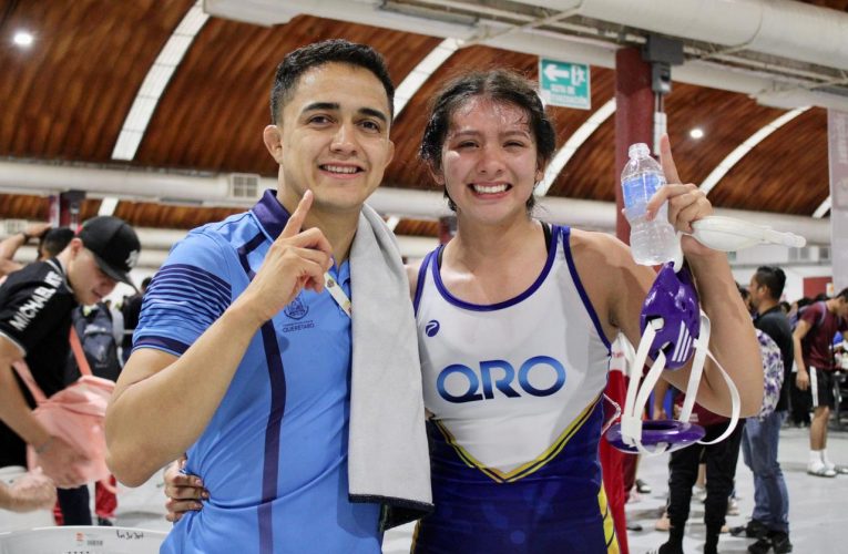 Querétaro domina la lucha femenil en Juegos Nacionales