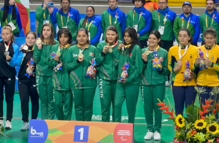 Queretanas ganan medalla de oro en Golbol