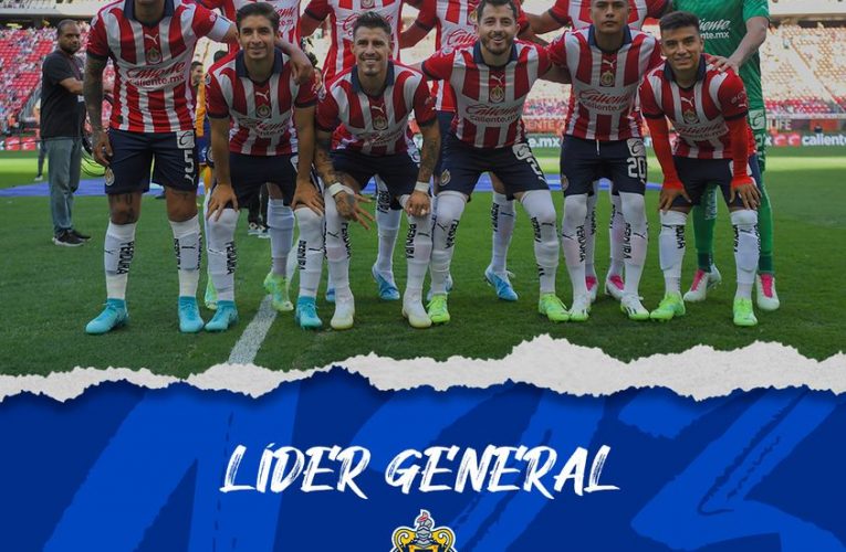 Chivas es líder general en la Liga MX