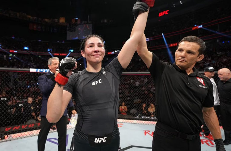 Irene Aldana regresa con victoria a la UFC