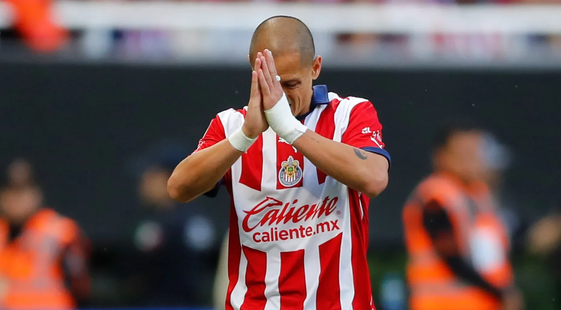 «Oso» del «Chicharito» Hernández en amistoso