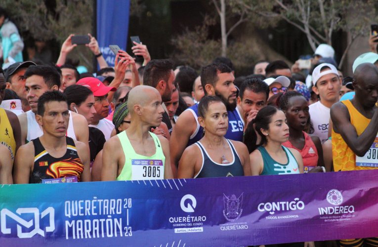 Más de 8 mil inscritos al Querétaro Maratón