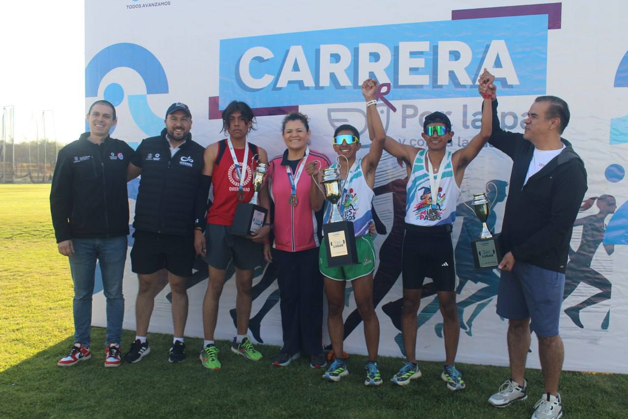 Realiza INDEREQ Carrera por la Paz y Contra las Adicciones
