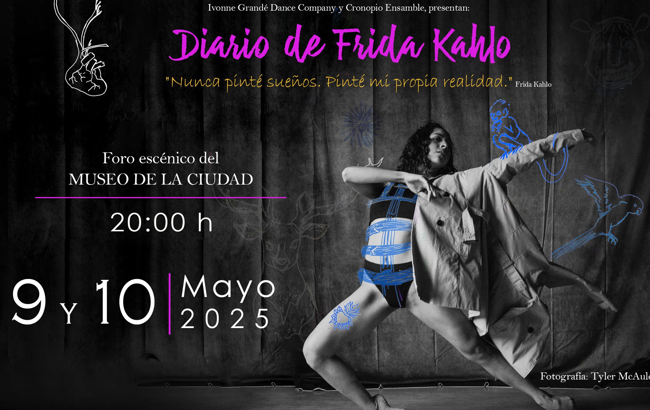 «Diario de Frida Kahlo» se presenta en Querétaro