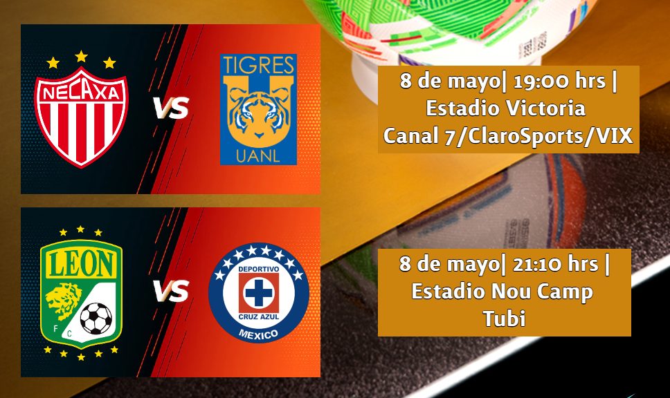 Previa del León vs Cruz Azul y Necaxa vs Tigres