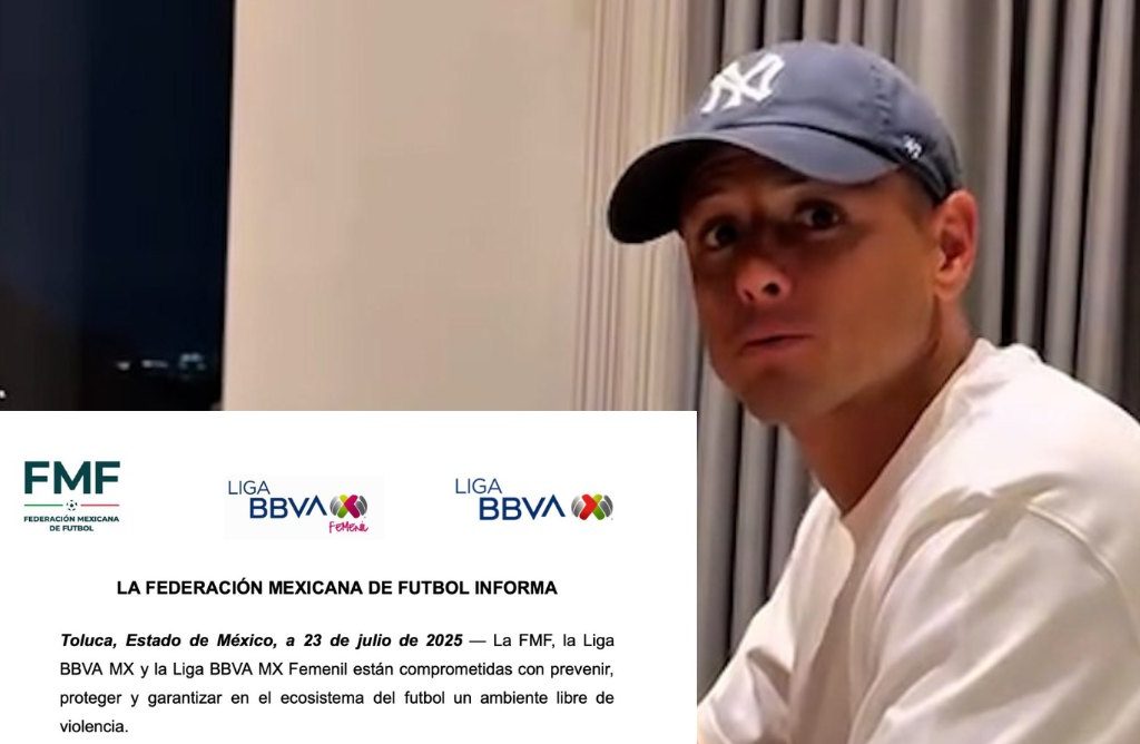 El «Chicharito» ya fue castigado por sus videos machistas