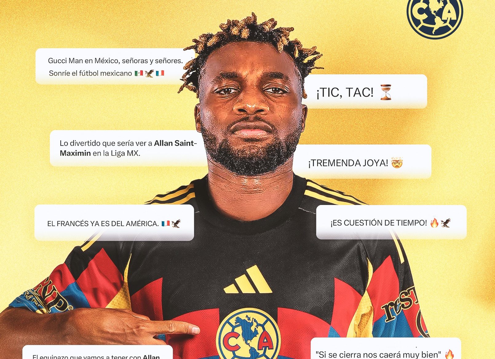 Con este video América da la bienvenida a Allan Saint-Maximin