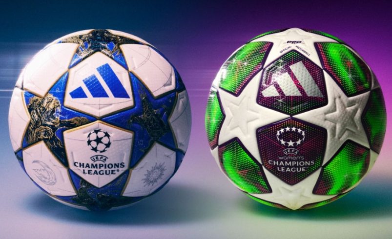 Así son los nuevos balones de Champions League