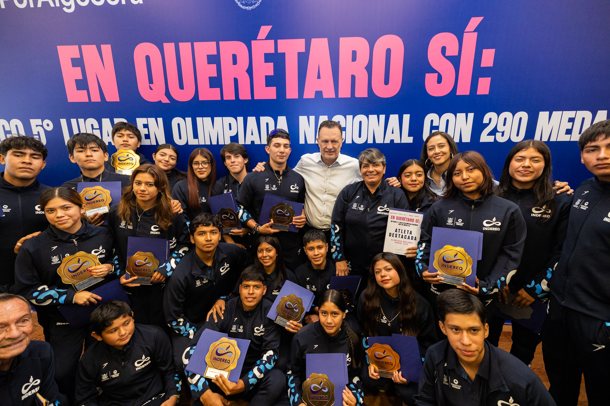 En Querétaro sí: histórico lugar en olimpiada nacional CONADE