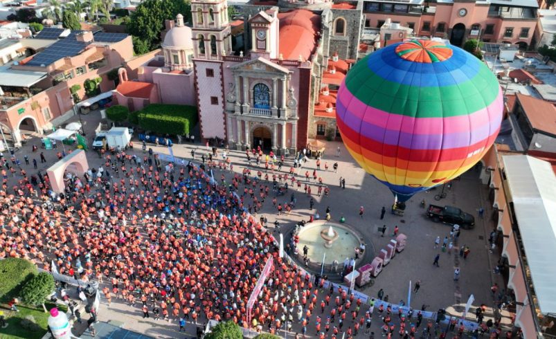 Realiza INDEREQ carrera turística en Tequisquiapan
