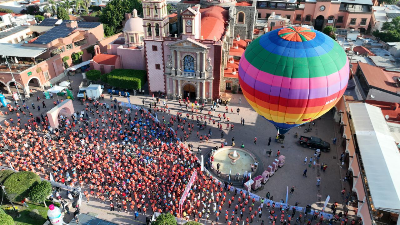 Realiza INDEREQ carrera turística en Tequisquiapan