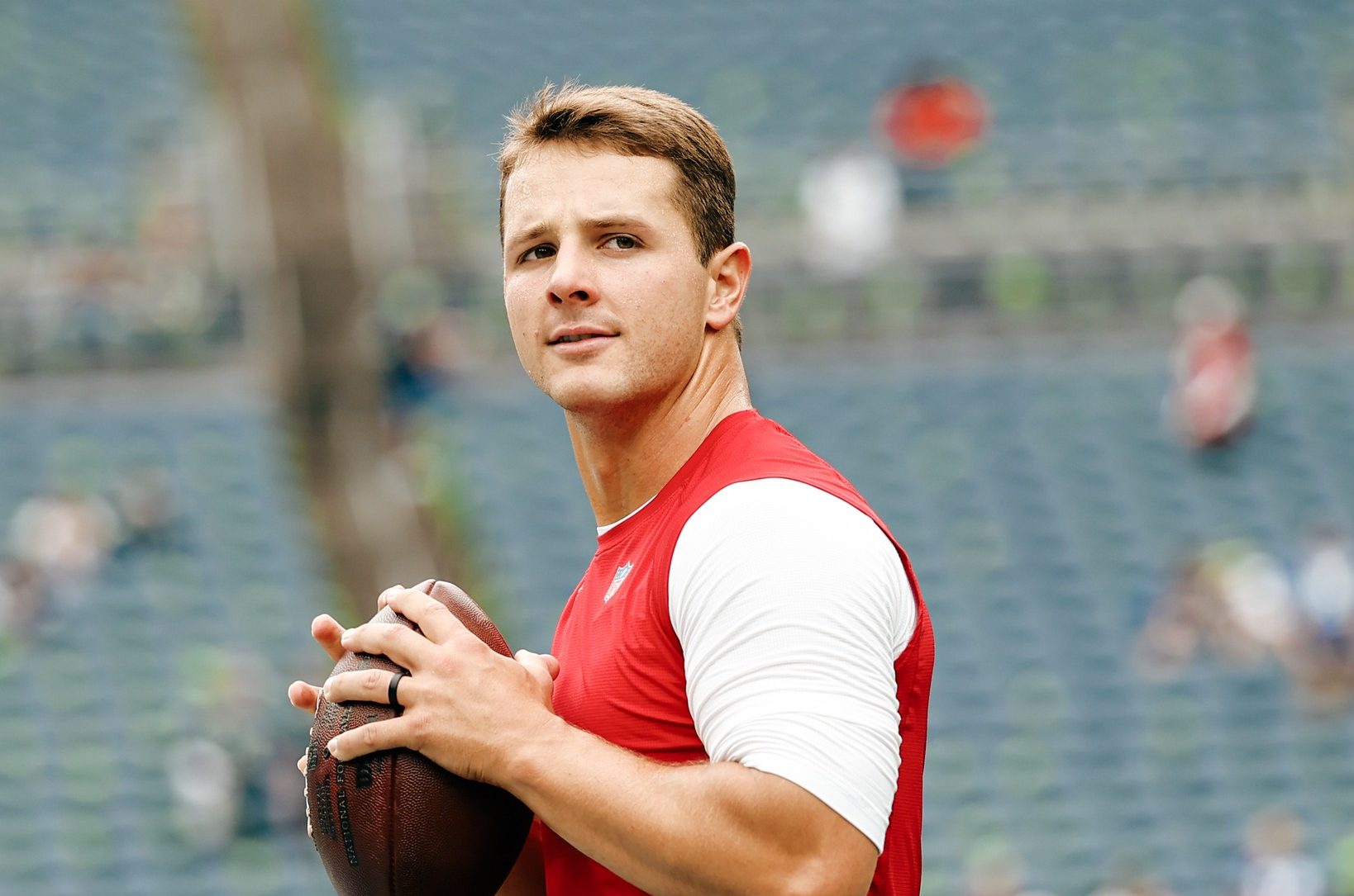 ¿De qué se lesionó Brock Purdy?