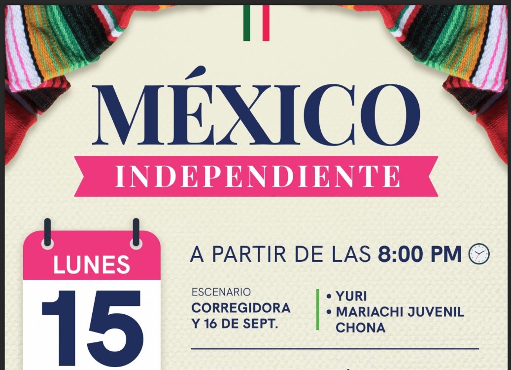 Lista la cartelera para las Fiestas Patrias Querétaro 2025