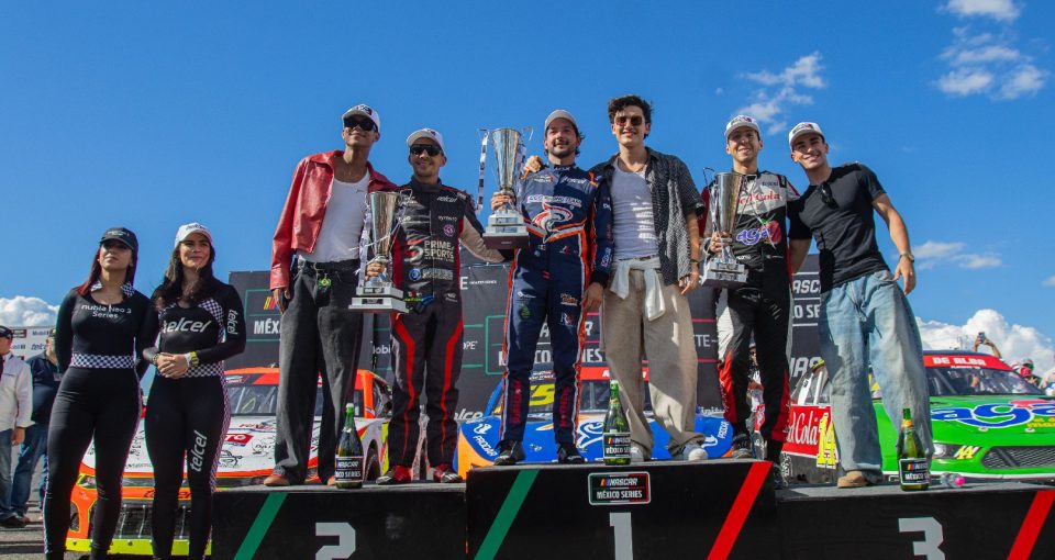 Julio Rejón triunfa en carrera de Nascar México en Querétaro