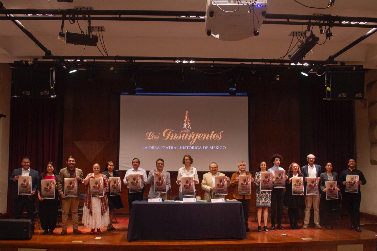 Cumple 22 años la obra Los Insurgentes, en Querétaro
