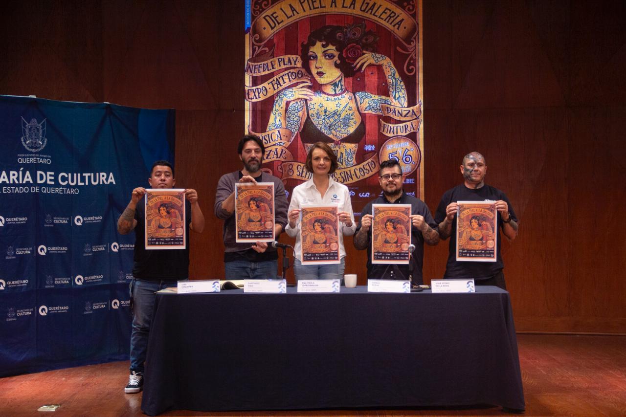 Llegan a Querétaro los mejores tatuadores del país