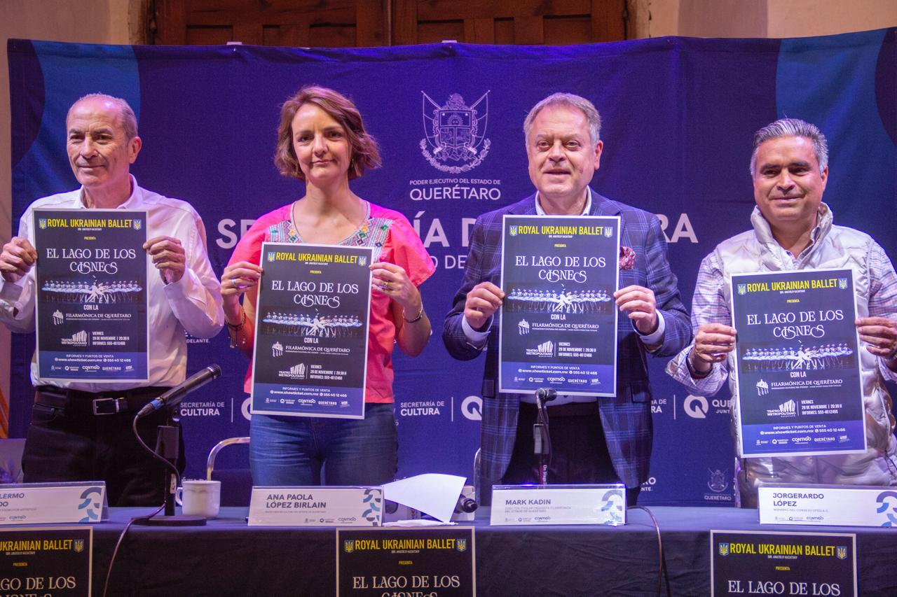 Llega a Querétaro la magia del Lago de los Cisnes