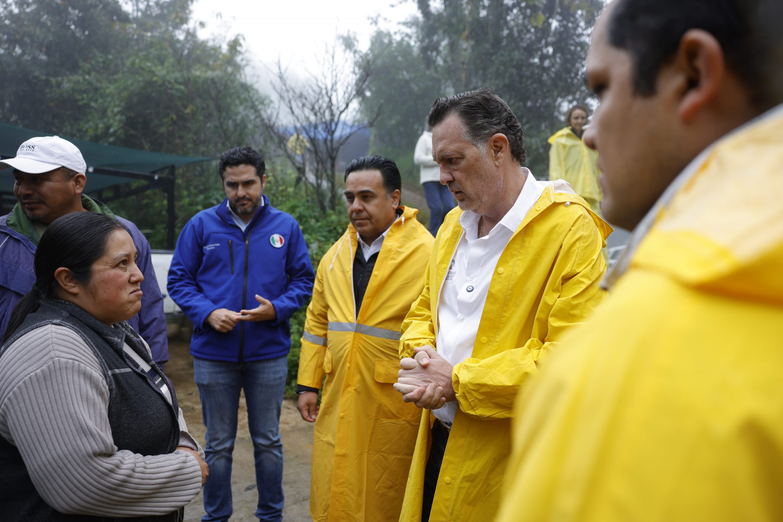 Recorre Gobernador zonas afectadas por las lluvias