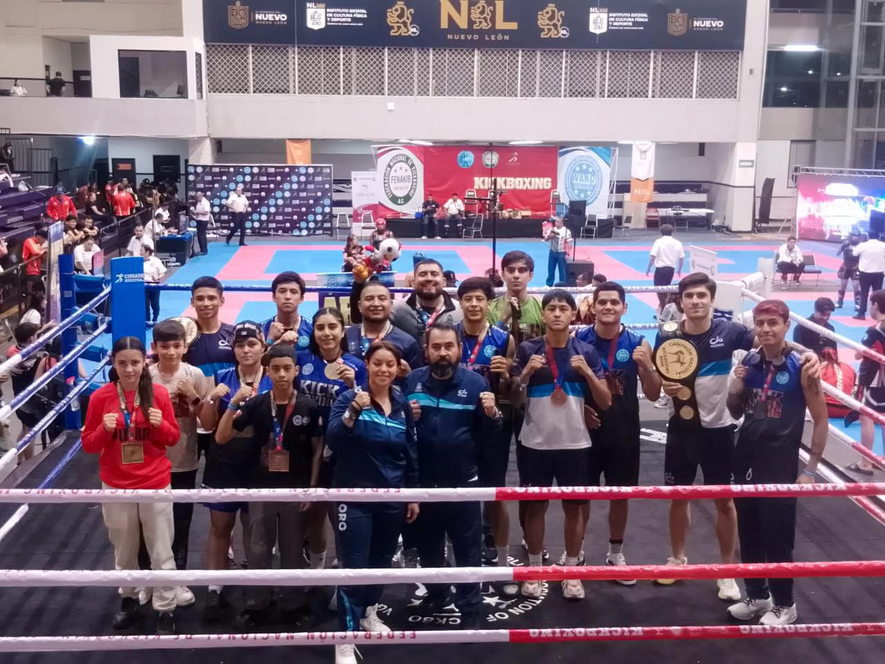 Queretanos ganan 68 preseas en Nacional de Kickboxing