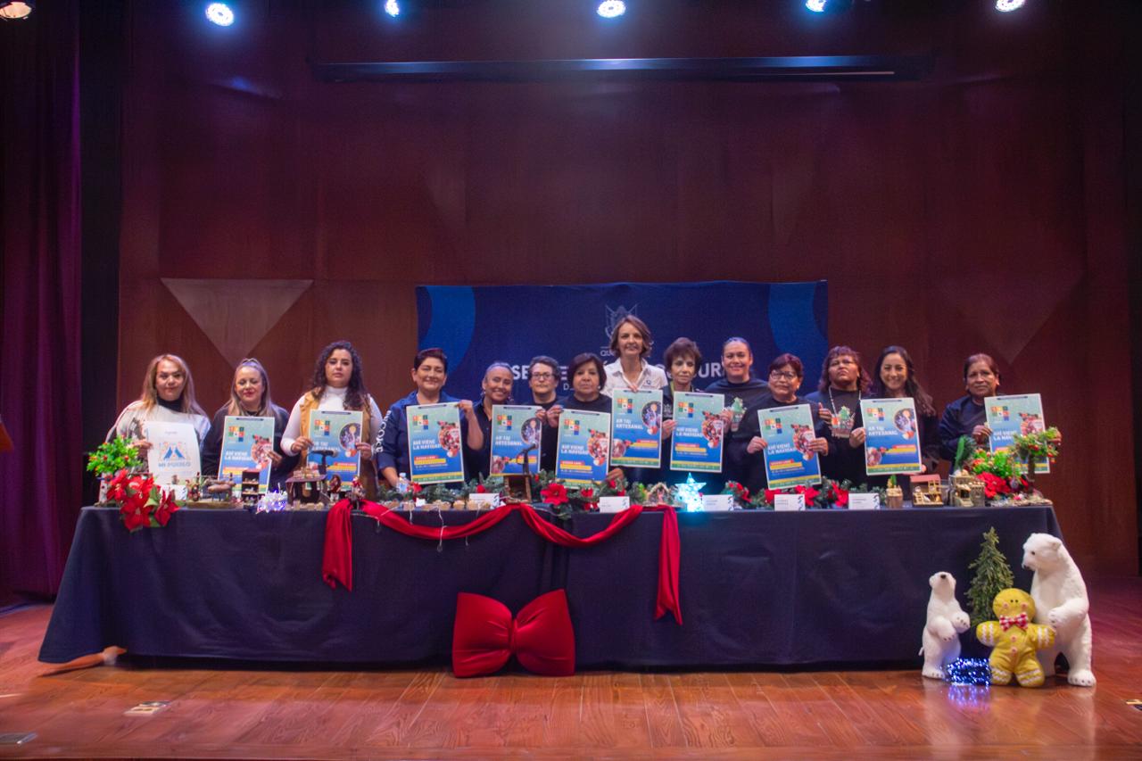 Presentan en Querétaro el programa Ahí viene la Navidad