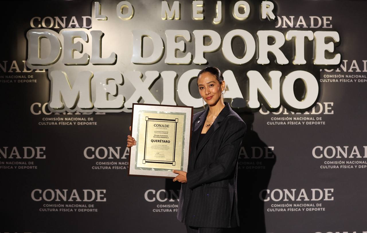 Querétaro recibe reconocimiento Lo Mejor del Deporte Mexicano