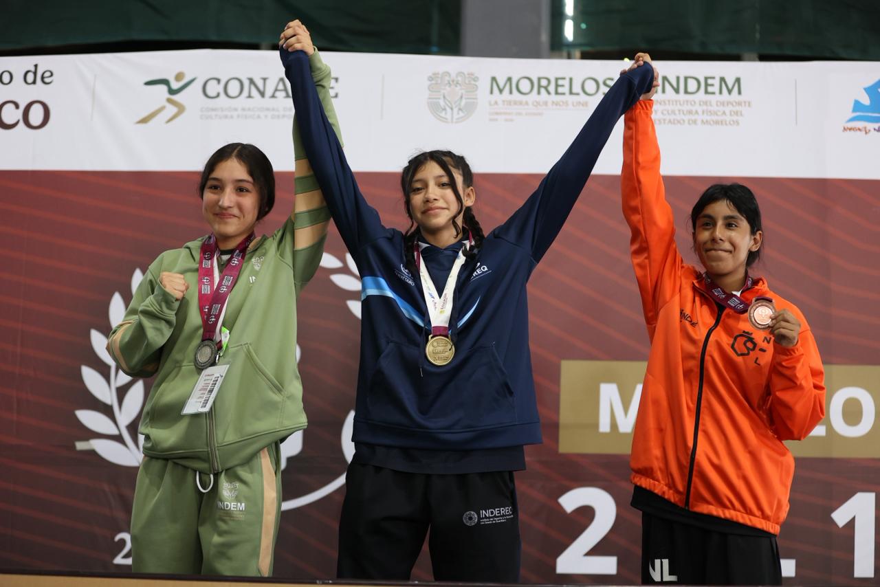 Queretanas son medallistas en Juegos Nacionales Populares