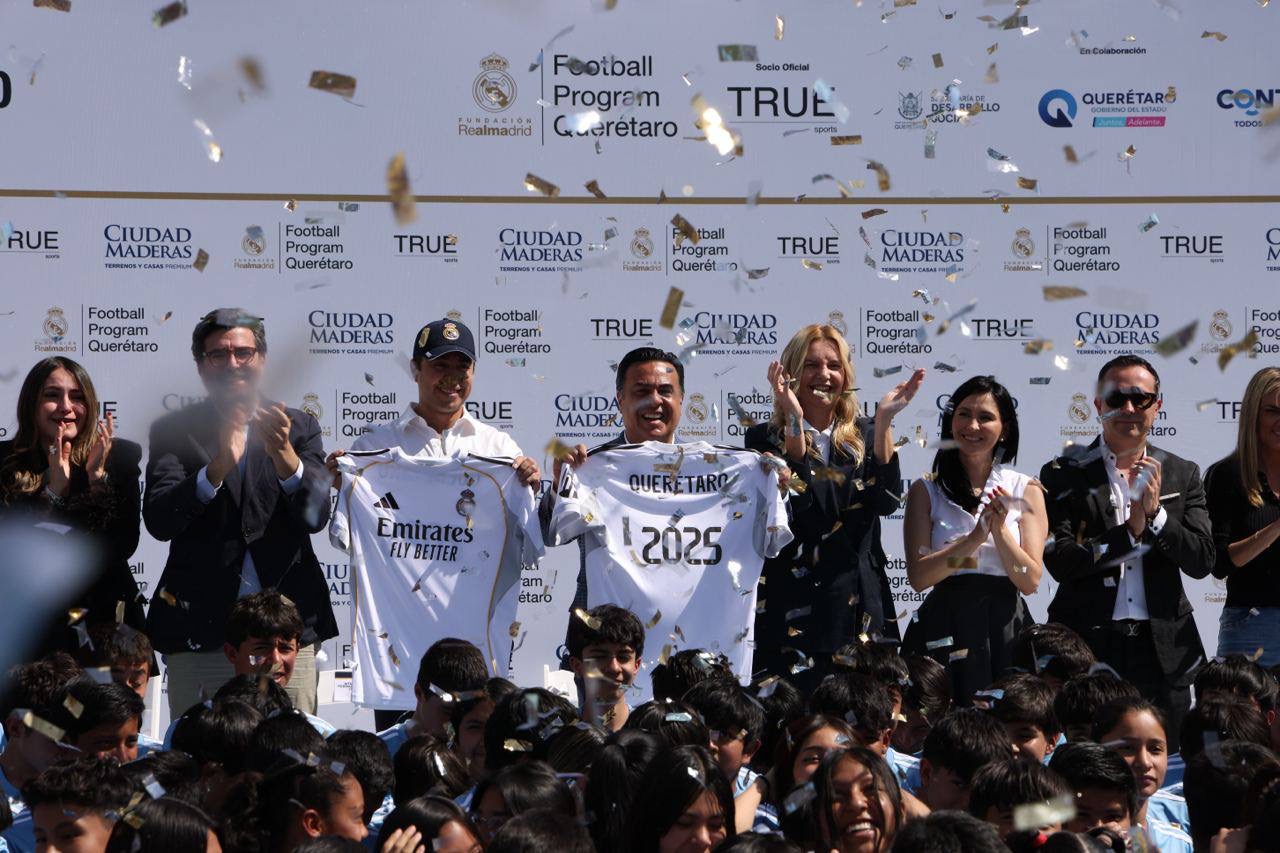 Inicia en Querétaro programa de la Fundación Real Madrid