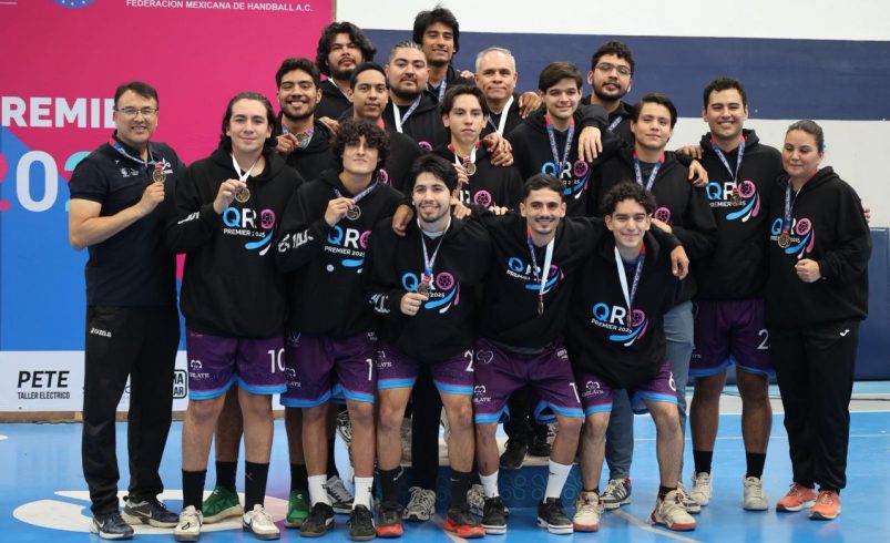 Querétaro, tercer lugar del Nacional Premiere de Balonmano