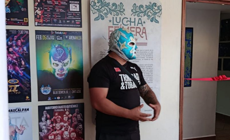 La lucha libre llega al Museo Histórico de la Sierra Gorda