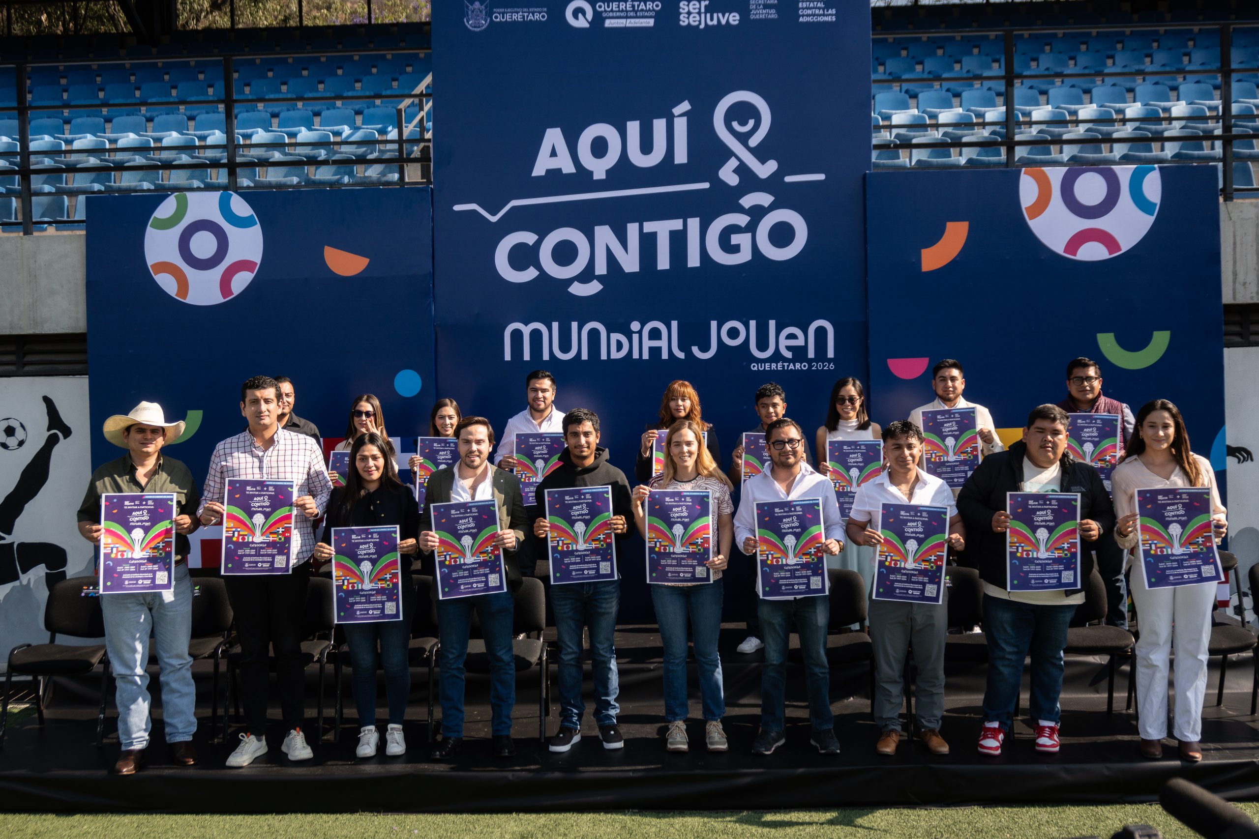 Lanzan Mundial Joven, Aquí Contigo, Querétaro