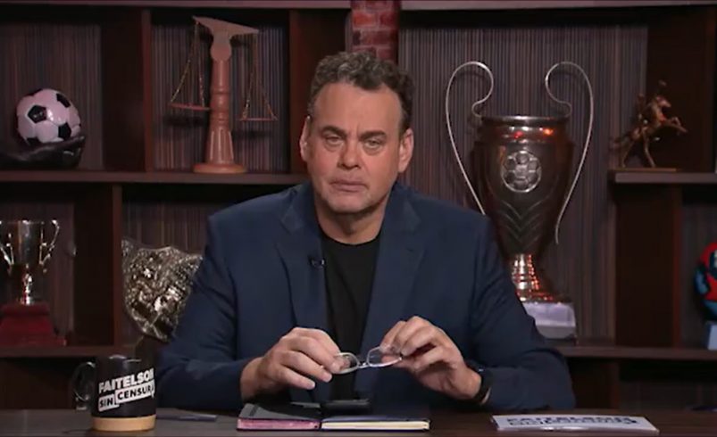 Quiero disculparme con Marc Crosas: David Faitelson