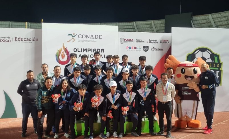 Medalla histórica en fútbol para Querétaro en Olimpiada Nacional