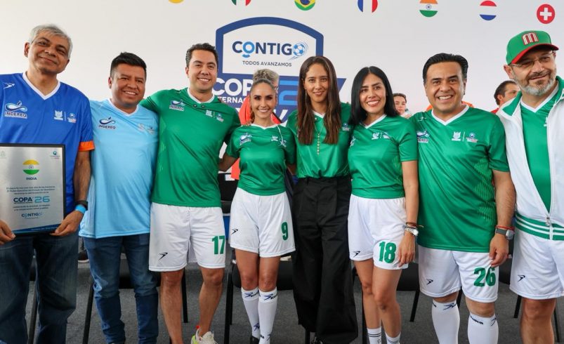 Iridia Salazar inaugura Copa Internacional Contigo 2026