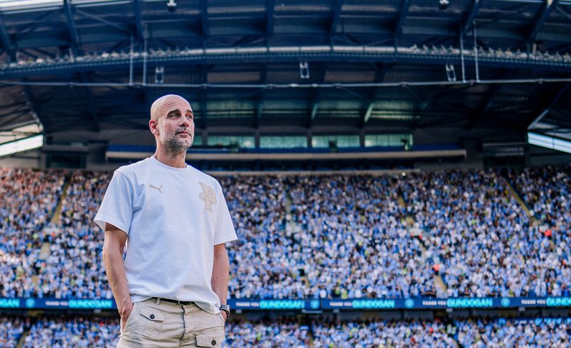 El último mensaje de Pep Guardiola a la grada del City