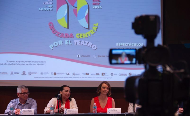 Llega a Querétaro la 17ª Cruzada Central por el Teatro