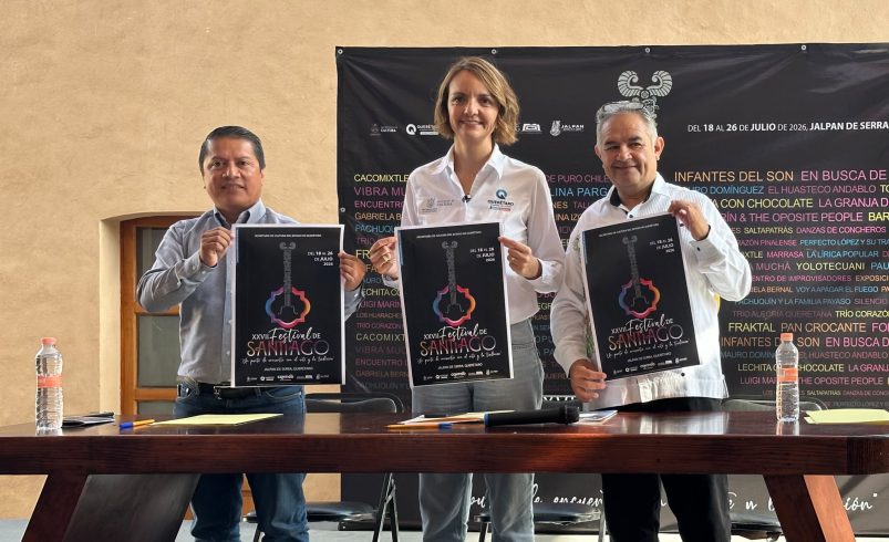 Anuncia en Querétaro el XXVII Festival de Santiago