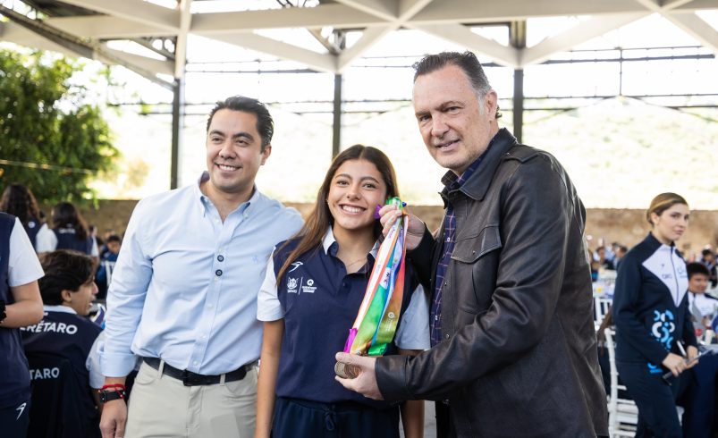Reconoce Mauricio Kuri a medallistas de la Olimpiada Nacional 2026