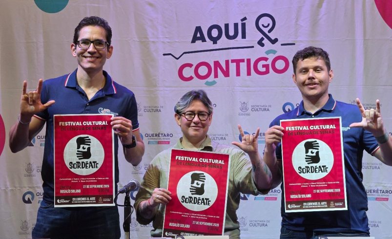 Invitan al festival cultural en lengua de señas Sordéarte